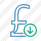 Pound Download Icon