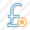 Pound Star Icon