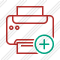 Print Add Icon