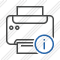 Print Black Information Icon