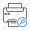 Print Black Search Icon