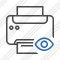 Print Black View Icon