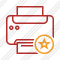 Print Star Icon