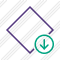 Rhombus Purple Download Icon