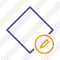 Rhombus Purple Edit Icon