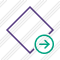 Rhombus Purple Next Icon
