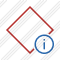 Rhombus Red Information Icon