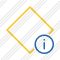 Rhombus Yellow Information Icon