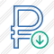 Ruble Download Icon