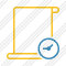 Script Blank 2 Clock Icon