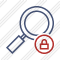 Search Lock Icon