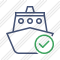 Ship 2 Ok Icon