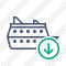 Ship Download Icon