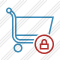 Shopping Lock Icon