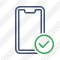 Smartphone 2 Ok Icon