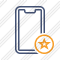 Smartphone 2 Star Icon