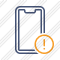 Smartphone 2 Warning Icon