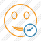 Smile Clock Icon