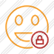 Smile Laugh Lock Icon