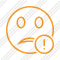 Smile Unhappy Warning Icon