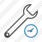 Spanner Clock Icon