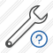 Spanner Help Icon