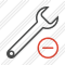 Spanner Remove Icon