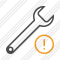 Spanner Warning Icon