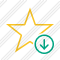 Star Download Icon