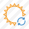 Sun Refresh Icon