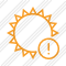 Sun Warning Icon