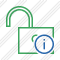 Unlock Information Icon