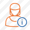 User Woman 2 Information Icon