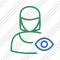 User Woman View Icon