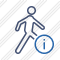 Walking Information Icon