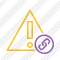 Warning Link Icon