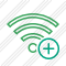 Wi Fi Green Add Icon