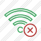 Wi Fi Green Cancel Icon