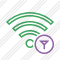 Wi Fi Green Filter Icon