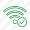 Wi Fi Green Ok Icon