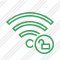 Wi Fi Green Unlock Icon