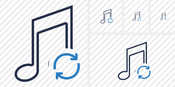 Music Refresh Icon