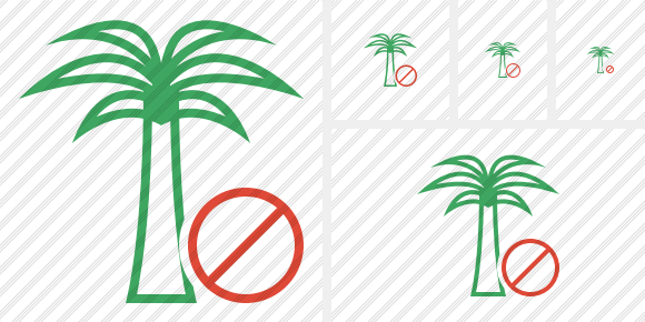 Palmtree Block Icon