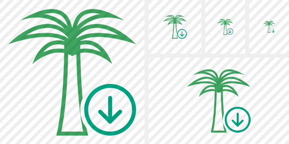 Palmtree Download Icon