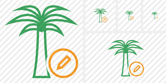 Palmtree Edit Icon