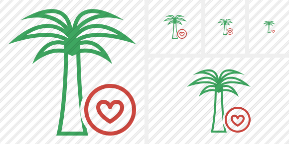 Palmtree Favorites Icon