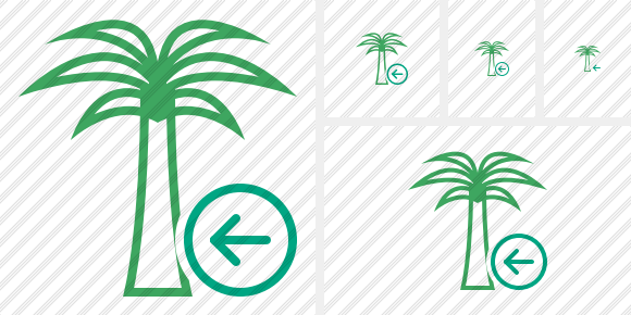 Palmtree Previous Icon