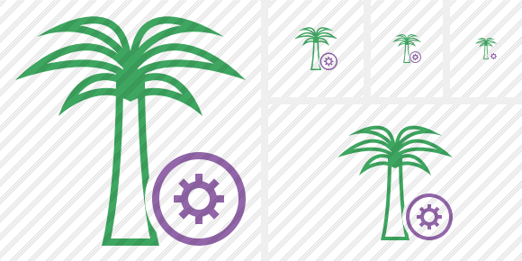 Palmtree Settings Icon