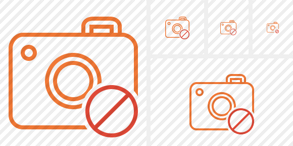 Photocamera Block Icon