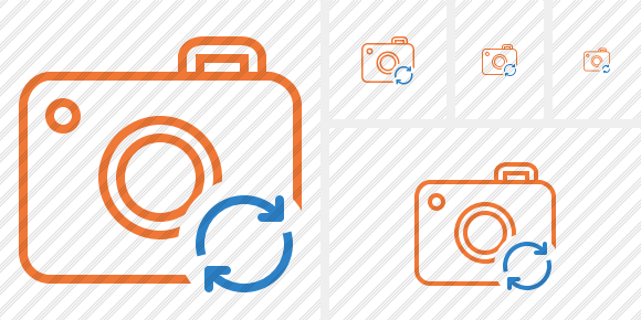 Photocamera Refresh Icon